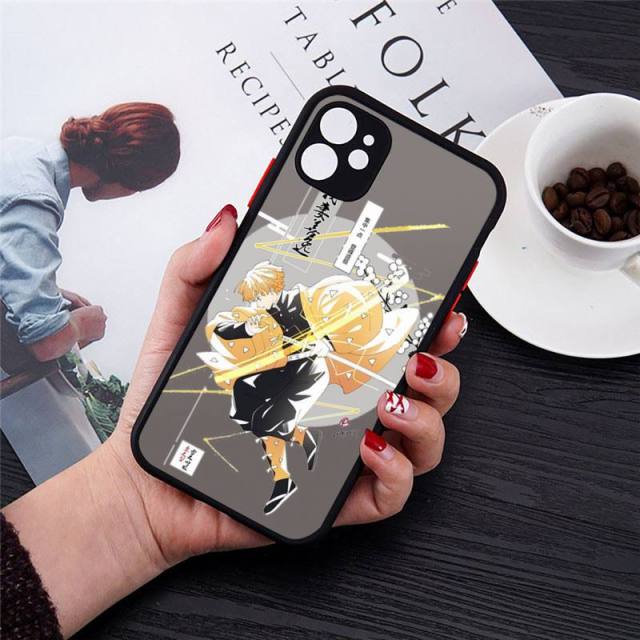 Tanjiro Nezuko Zenitsu and more IPhone Cases Matte