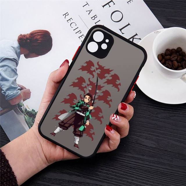 Tanjiro Nezuko Zenitsu and more IPhone Cases Matte