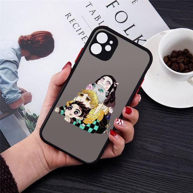 Tanjiro Nezuko Zenitsu and more IPhone Cases Matte