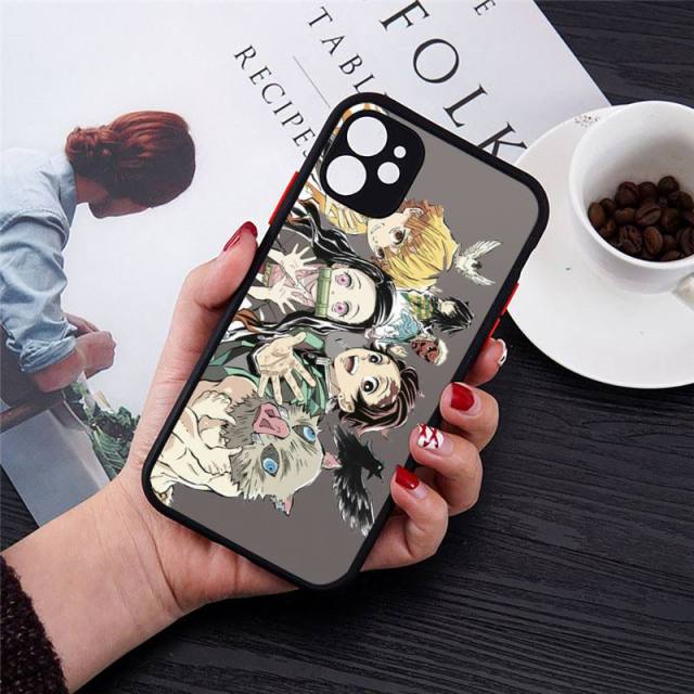 Tanjiro Nezuko Zenitsu and more IPhone Cases Matte