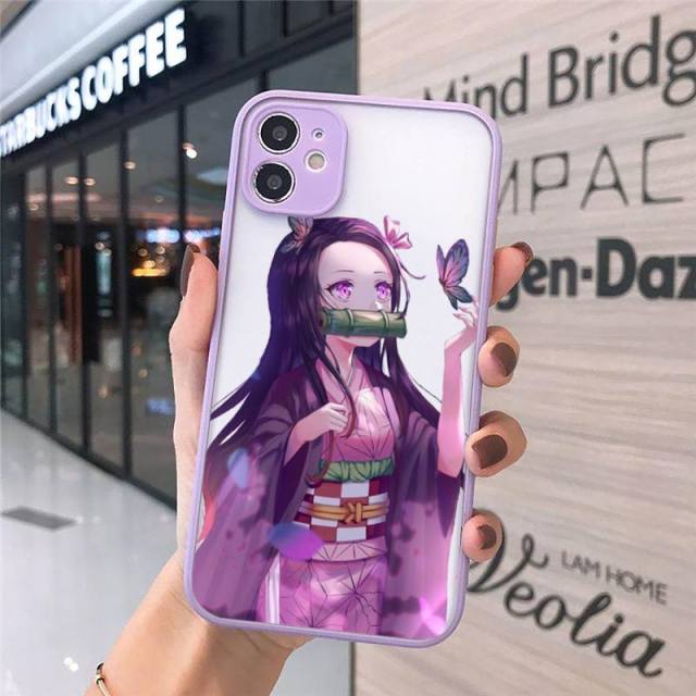 Tanjiro Nezuko Zenitsu and more IPhone Cases Matte