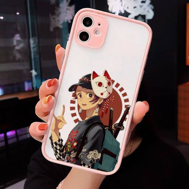 Tanjiro Nezuko Zenitsu and more IPhone Cases Matte