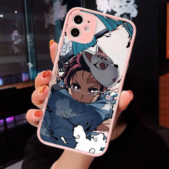 Tanjiro Nezuko Zenitsu and more IPhone Cases Matte
