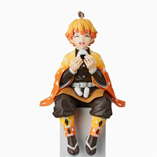 Kamado Tanjiro/Zenitsu/Inosuke Eat Rice Balls Figures