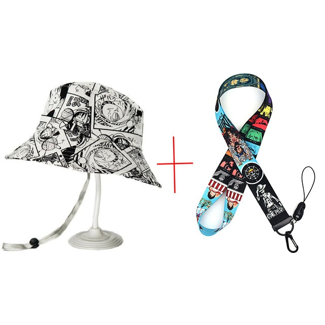 Luffy Manga Panel Fisherman Hat