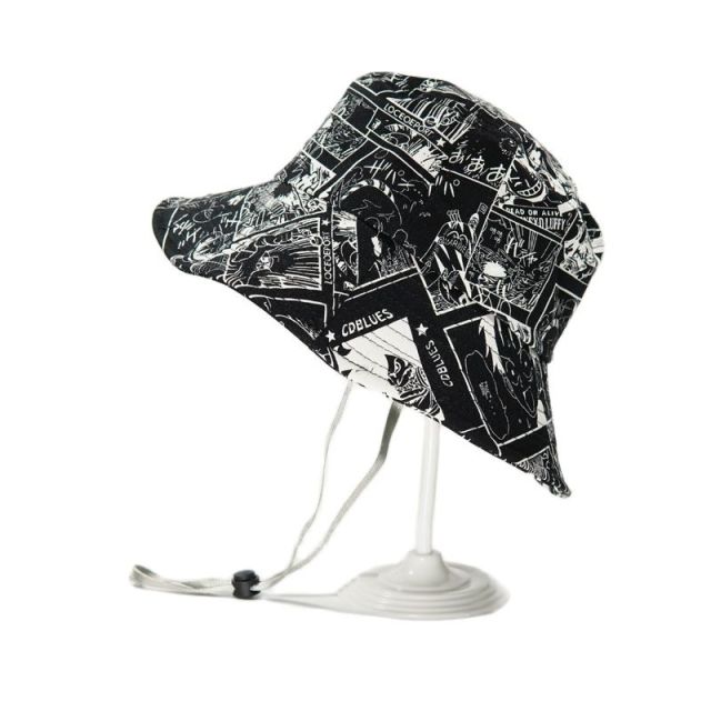 Luffy Manga Panel Fisherman Hat