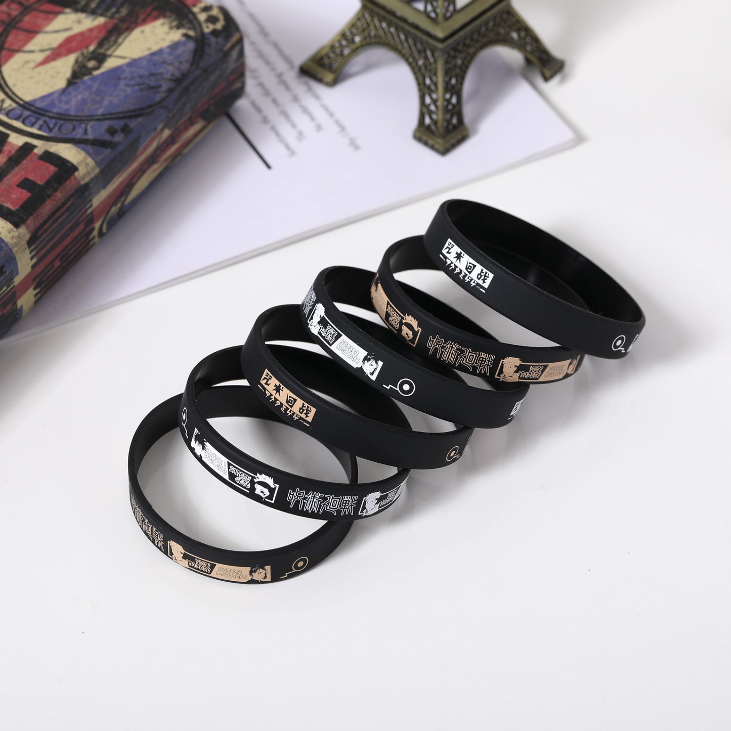 Jujutsu Kaisen 1 Piece Bracelet Silica Gel Bangles