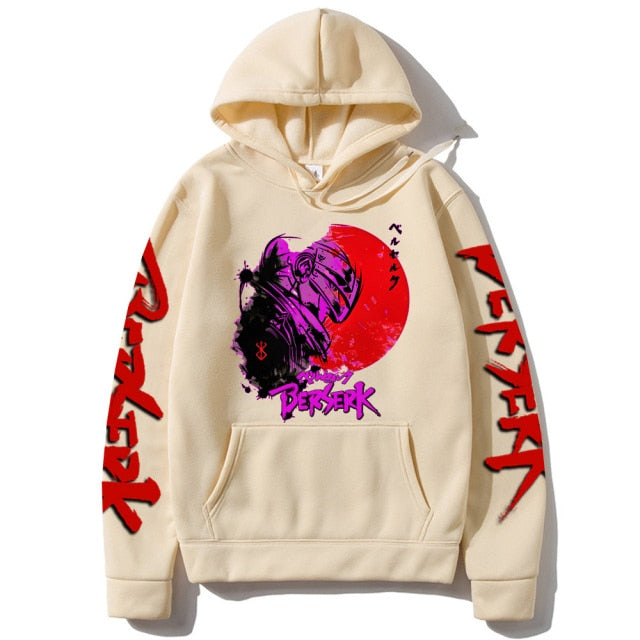 Berserk Guts Red Moon Hoodie
