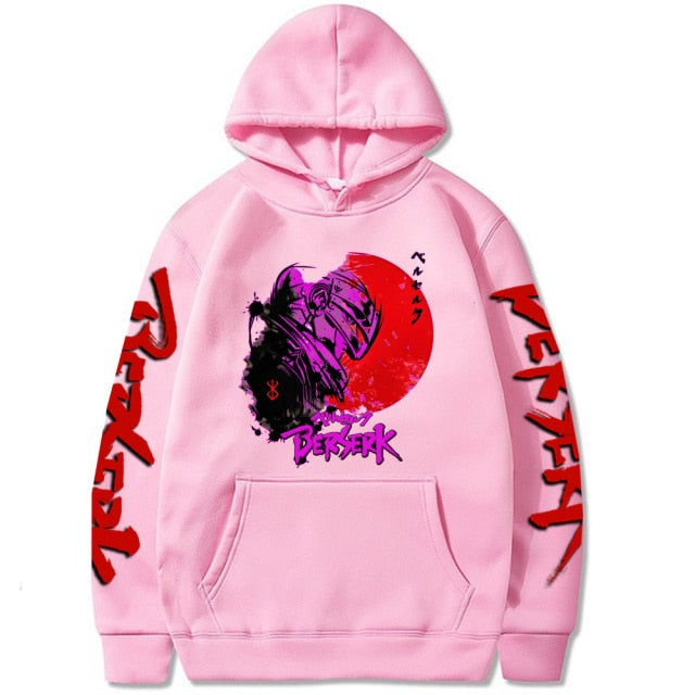 Berserk Guts Red Moon Hoodie