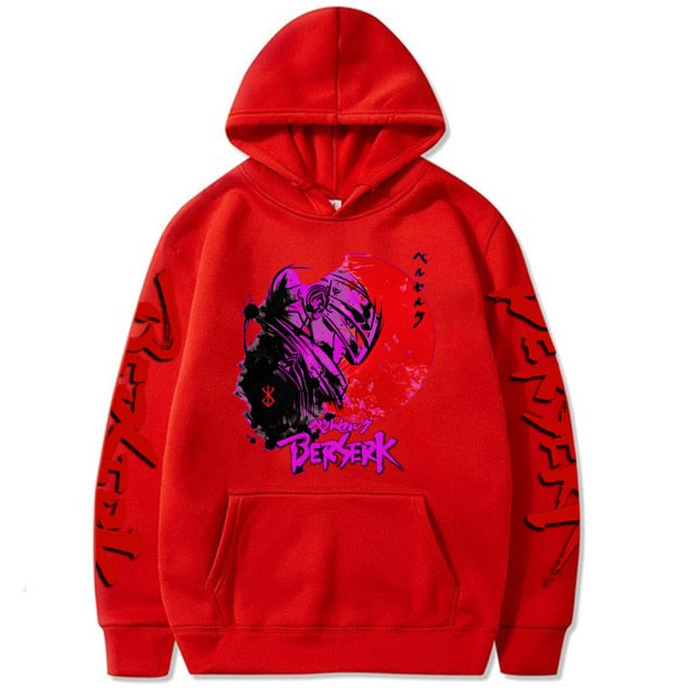 Berserk Guts Red Moon Hoodie