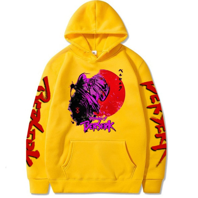 Berserk Guts Red Moon Hoodie