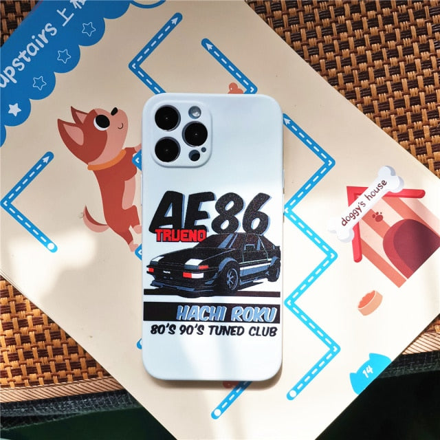 Initial D AE86 Tail Light IPhone Case