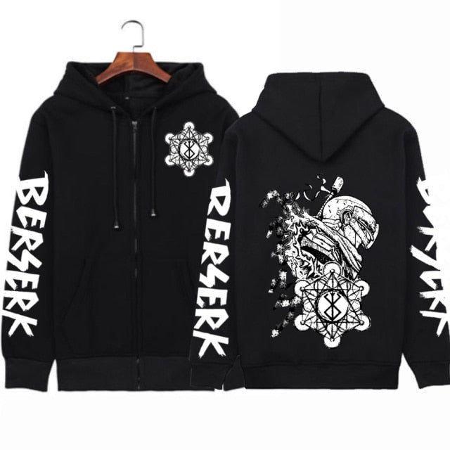 Berserk Zip Hoodies