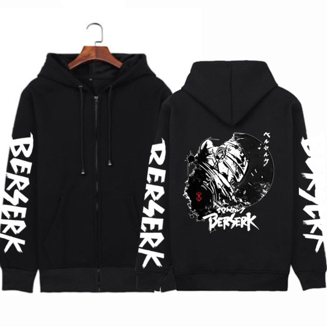 Berserk Zip Hoodies