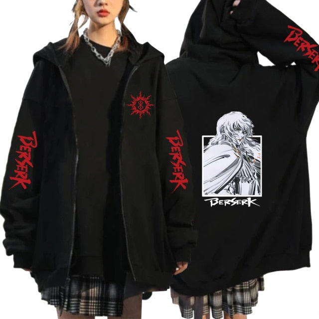 Berserk Zip Hoodies