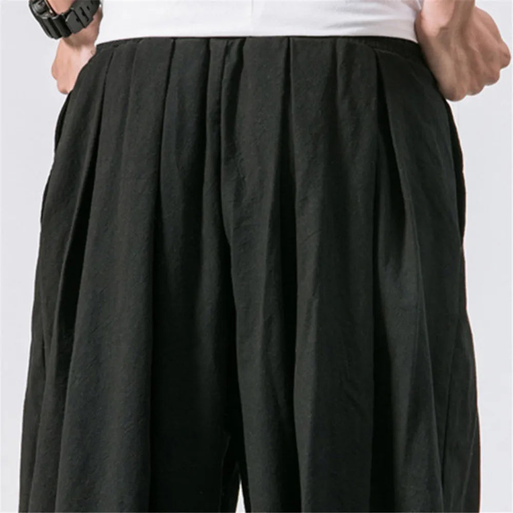 Toji type Oversized Men Loose Harem Pants