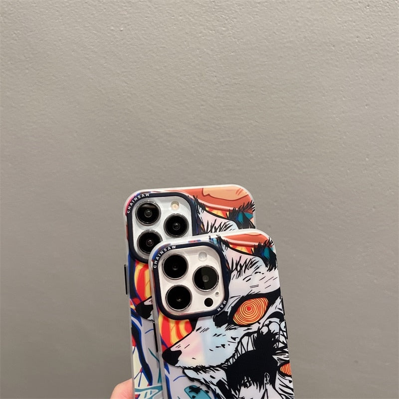 Chainsaw Man Kon IPhone Case