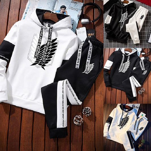 Attack on Titan Hoodie Jogger Set