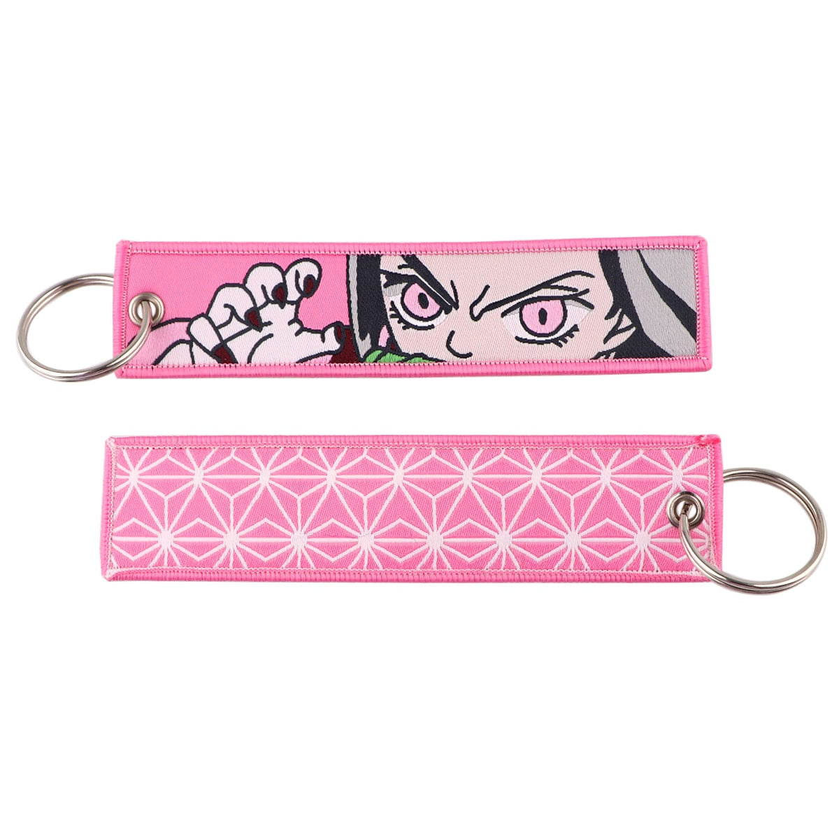 Anime Embroidery KeyChain