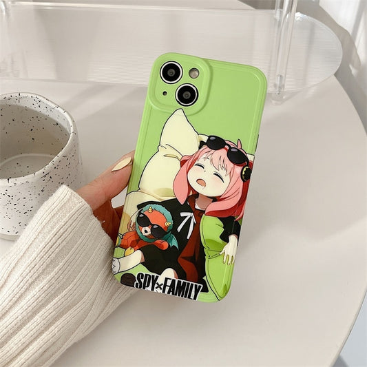 SPY×FAMILY Green Anya IPhone case