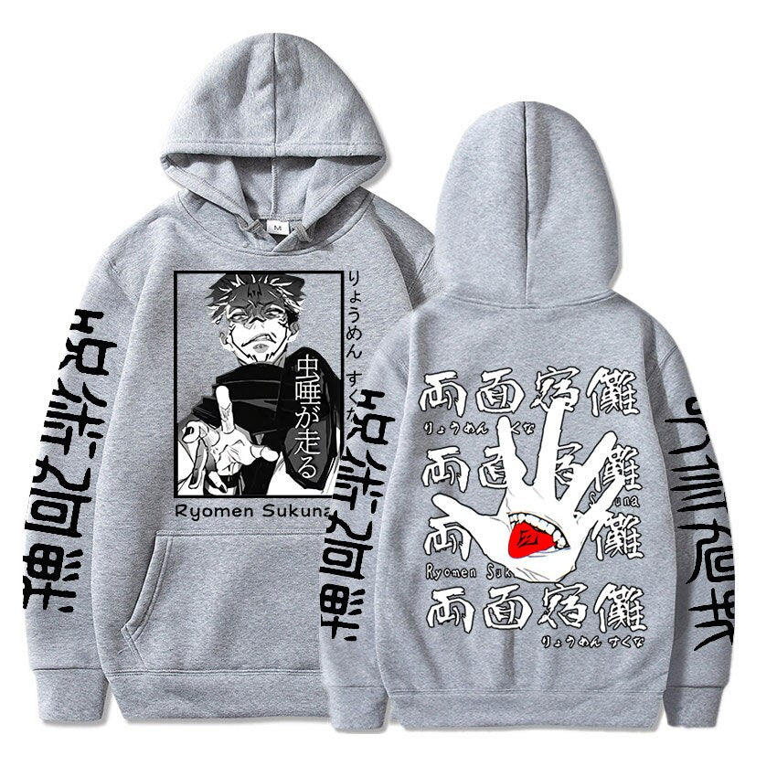 Jujutsu Kaisen Double Sided Sukuna Hoodie