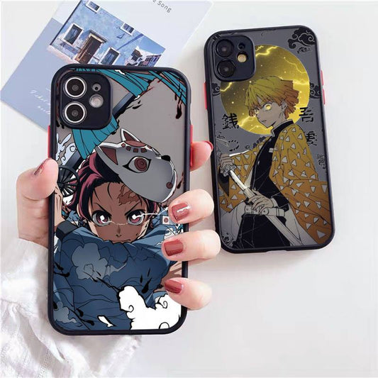 Tanjiro Nezuko Zenitsu and more IPhone Cases Matte