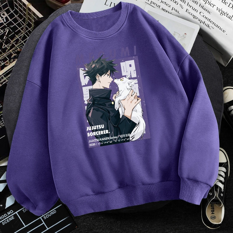 Jujutsu Kaisen Megumi Crewneck Sweater