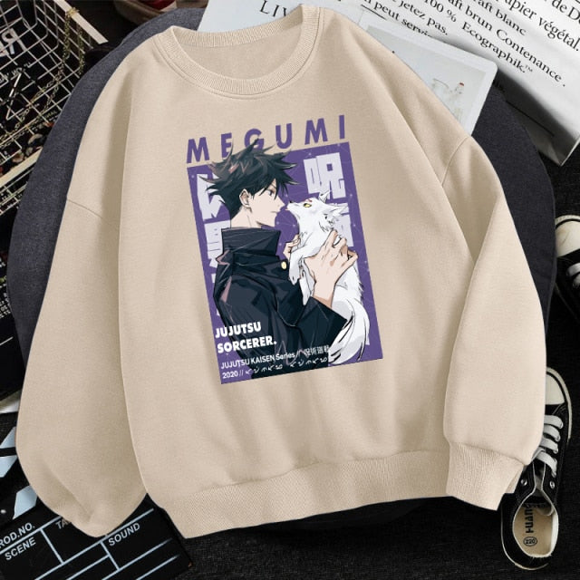 Jujutsu Kaisen Megumi Crewneck Sweater