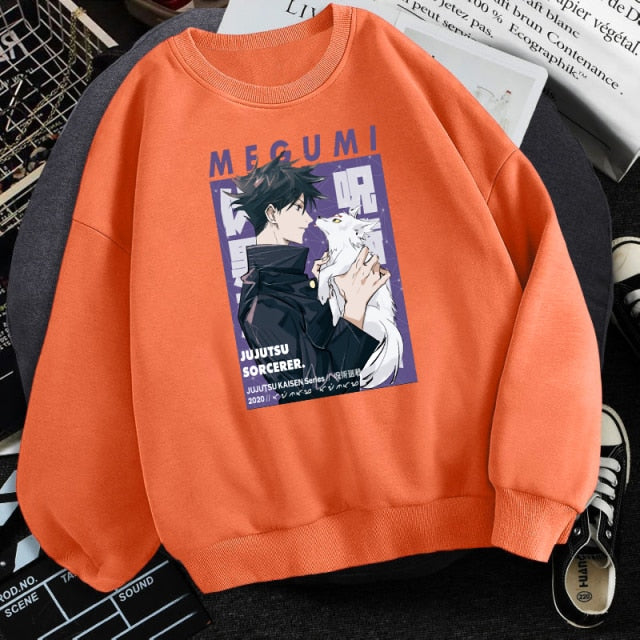 Jujutsu Kaisen Megumi Crewneck Sweater