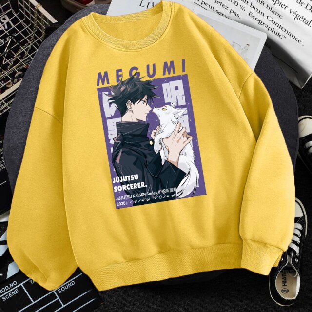 Jujutsu Kaisen Megumi Crewneck Sweater