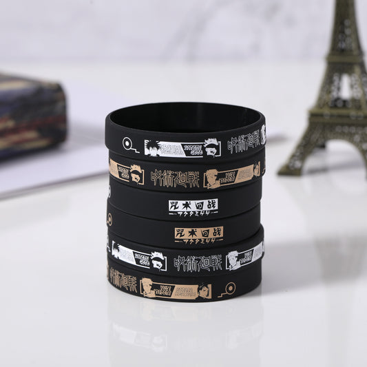 Jujutsu Kaisen 1 Piece Bracelet Silica Gel Bangles