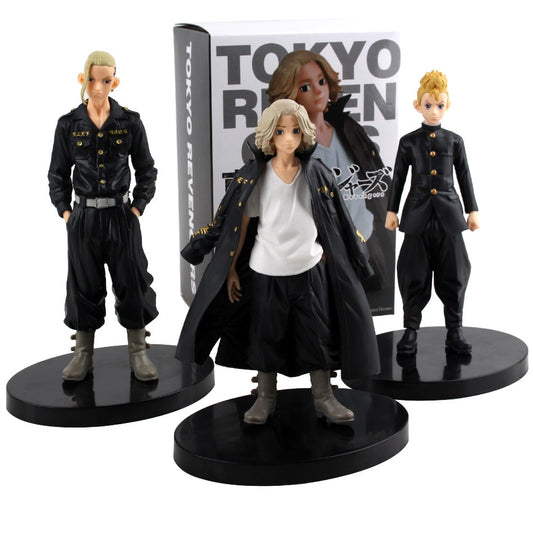 Tokyo Revengers Action Figure Manjiro Sano Chifuyu Matsuno Takemichi Hanagaki