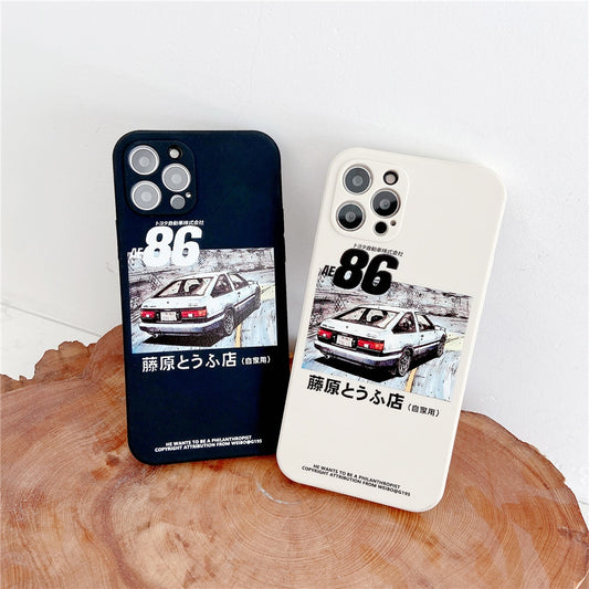 Initial D AE86 Tail Light IPhone Case